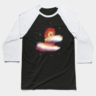 Girl in the clouds Baseball T-Shirt